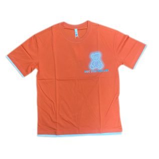 Sorona Cotton T-shirt – Black/Orange