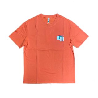 Sorona Cotton T-shirt – White/Orange