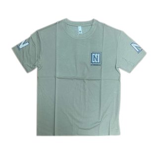 Sorona Cotton T-shirt – White / ArmyGreen