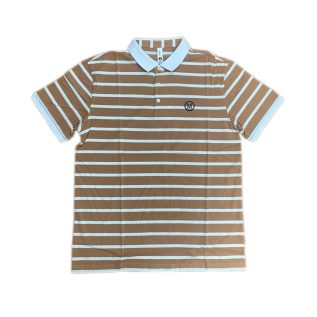Polo T-Shirt-Orange/Grey