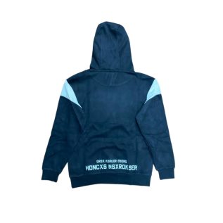 Hoodies Cotton-Black/Light Brown