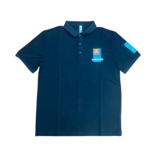 Polo T-Shirt-White/Black