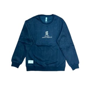 Crew Neck Sweatshirt-Black