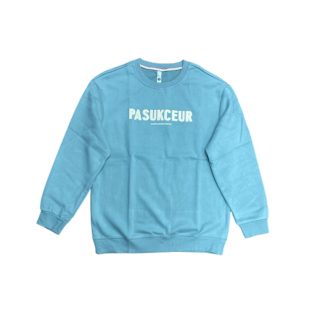Crew Neck Sweatshirt-Grey/BlueGrey