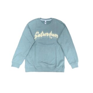 Crew Neck Sweatshirt-Brown/BlueGrey