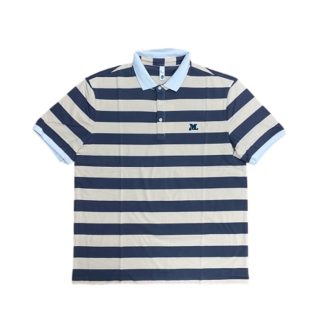 Polo T-Shirt-Green/Beige