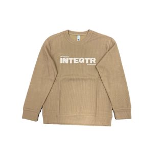 Crew Neck Sweatshirt-Brown/LightBrown/Beige