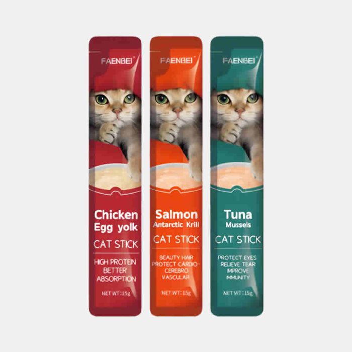 Cat Snack Bar Box with 60 Bars 3