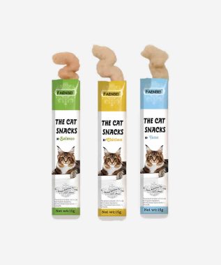 Cat Snack Bars 15g 20 Pcs (Tuna Salmon Chicken flavor)