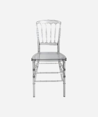 ABGT Modern Acrylic Stacking Glass 5-Piece Rectangular Dining Set | Sturdy Kitchen Dining Table with 4 Dining Chairs | 1+4 Seater Modern Design Furniture for Home, Dining Room Living Kitchen