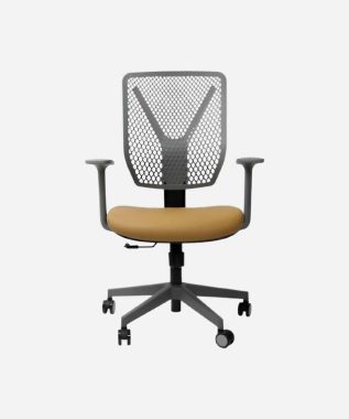 Ergonomic Office Chair Desk Chair Height Adjustable Mesh Back Computer Chair with Lumbar Support 7cm lift with Armrest