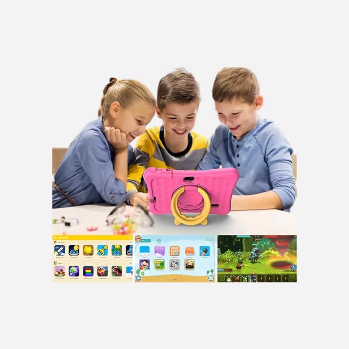 Pritom – Kids Tablet (Pink-Android 13) 4