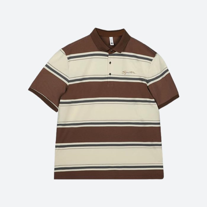 T-Shirt-BrownWhite-1 T-Shirt-BrownWhite-1